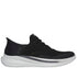 Pantofi sport, barbati, SKECHERS SLIP-INS RF SLADE QUINTO 210810-BLK negru, textil